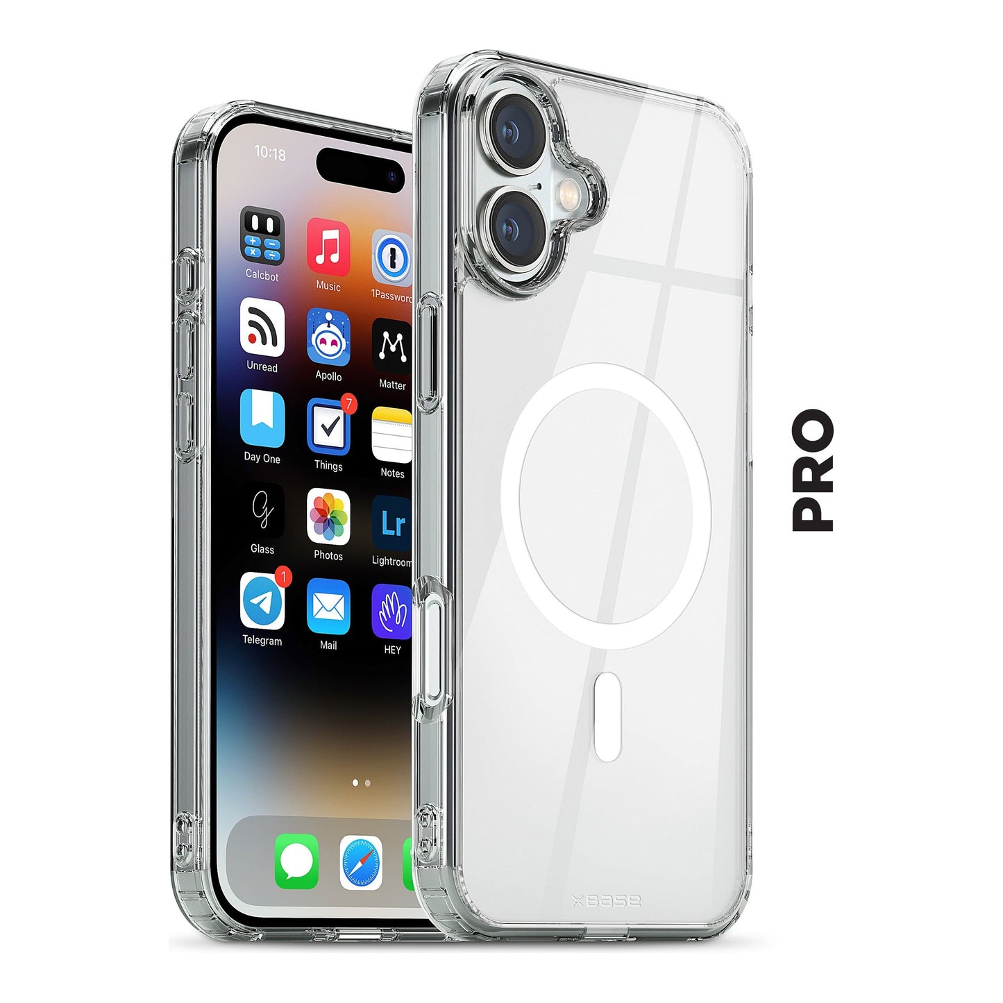XBase IPhone 16 Plus Crystalline Pro MagSafe Compatible- High Quality -Clear