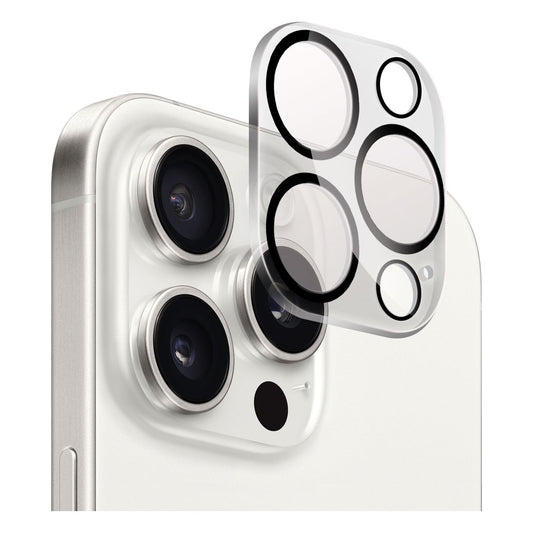 Base IPhone 15 Pro Max (6.7) - Camera Lens Tempered Glass Protector