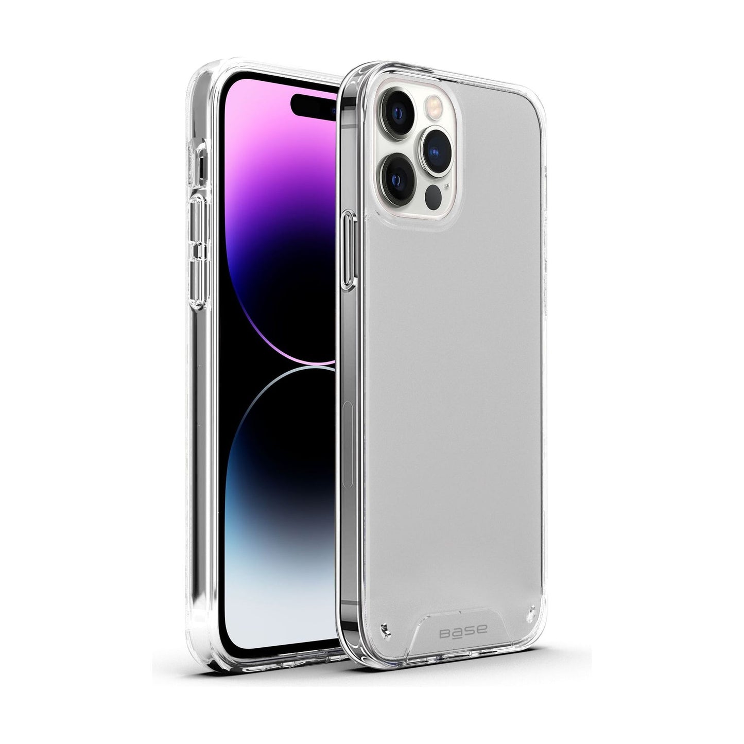 BASE CRYSTALLINE PRO FOR IPHONE 14 (6.1) - HIGH QUALITY SILVER