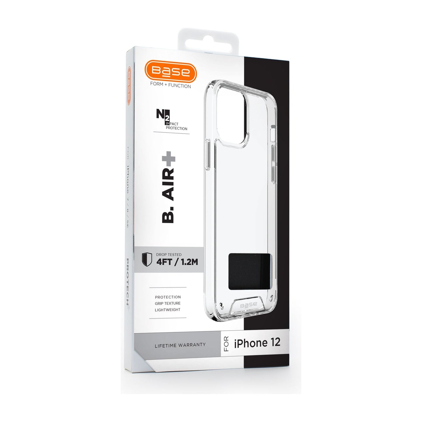 iPhone 12 / iPhone 12 Pro (6.1) - B-Air - Crystal Clear Slim Protective Case