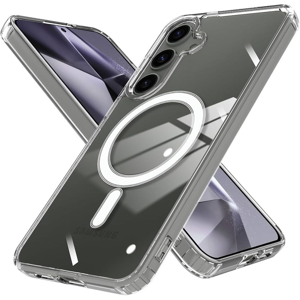 Samsung Galaxy s24 Magnetic HR Shockproof Clear Case