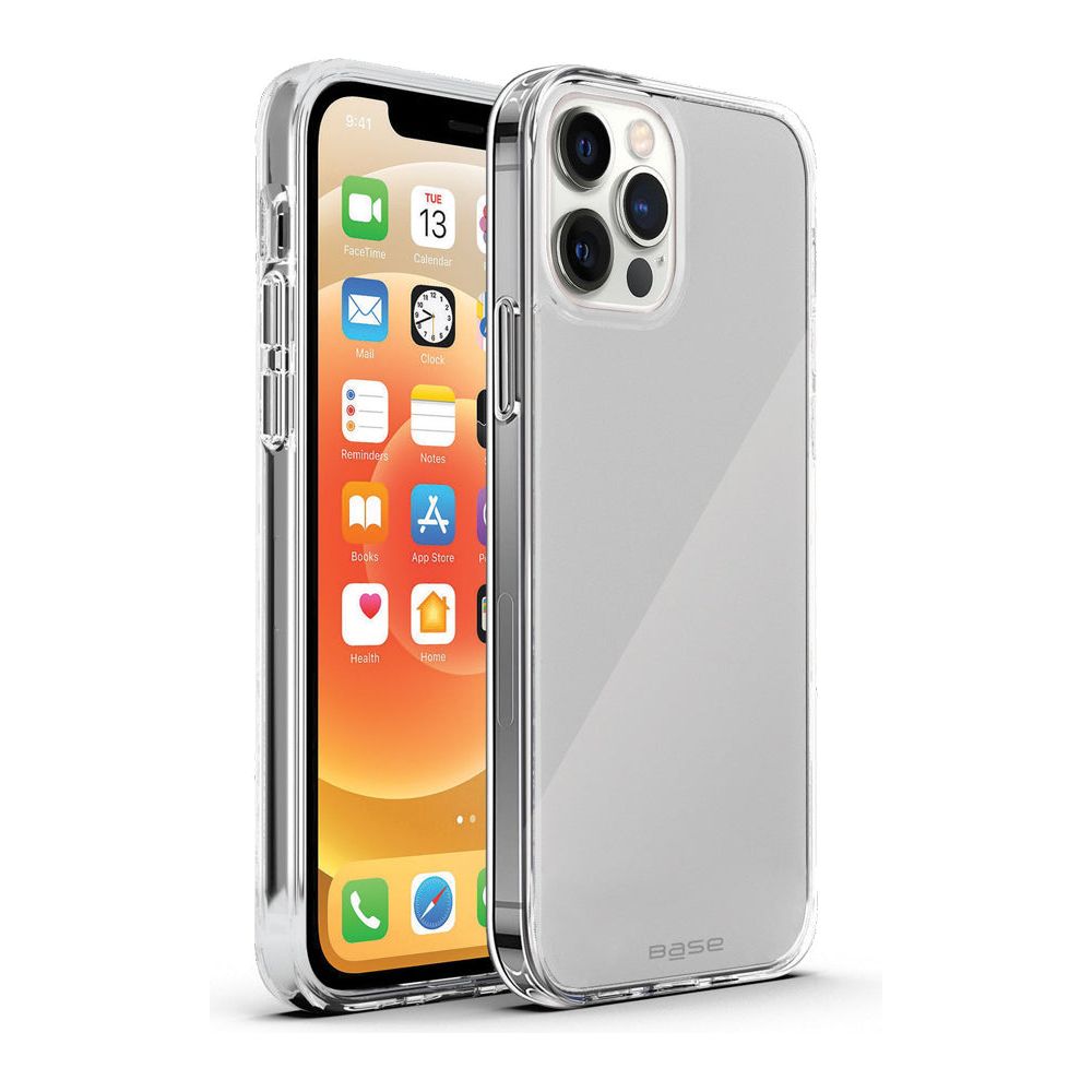 BASE CRYSTALLINE PRO FOR IPHONE 14 (6.1) - HIGH QUALITY SILVER