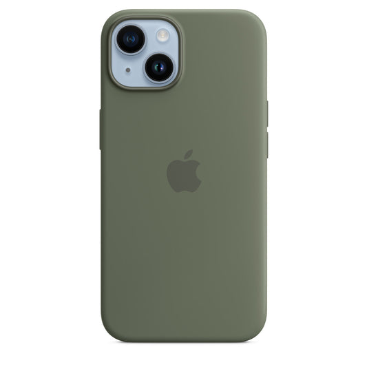 iPHONE 14 - Silicone Case - Dark Green