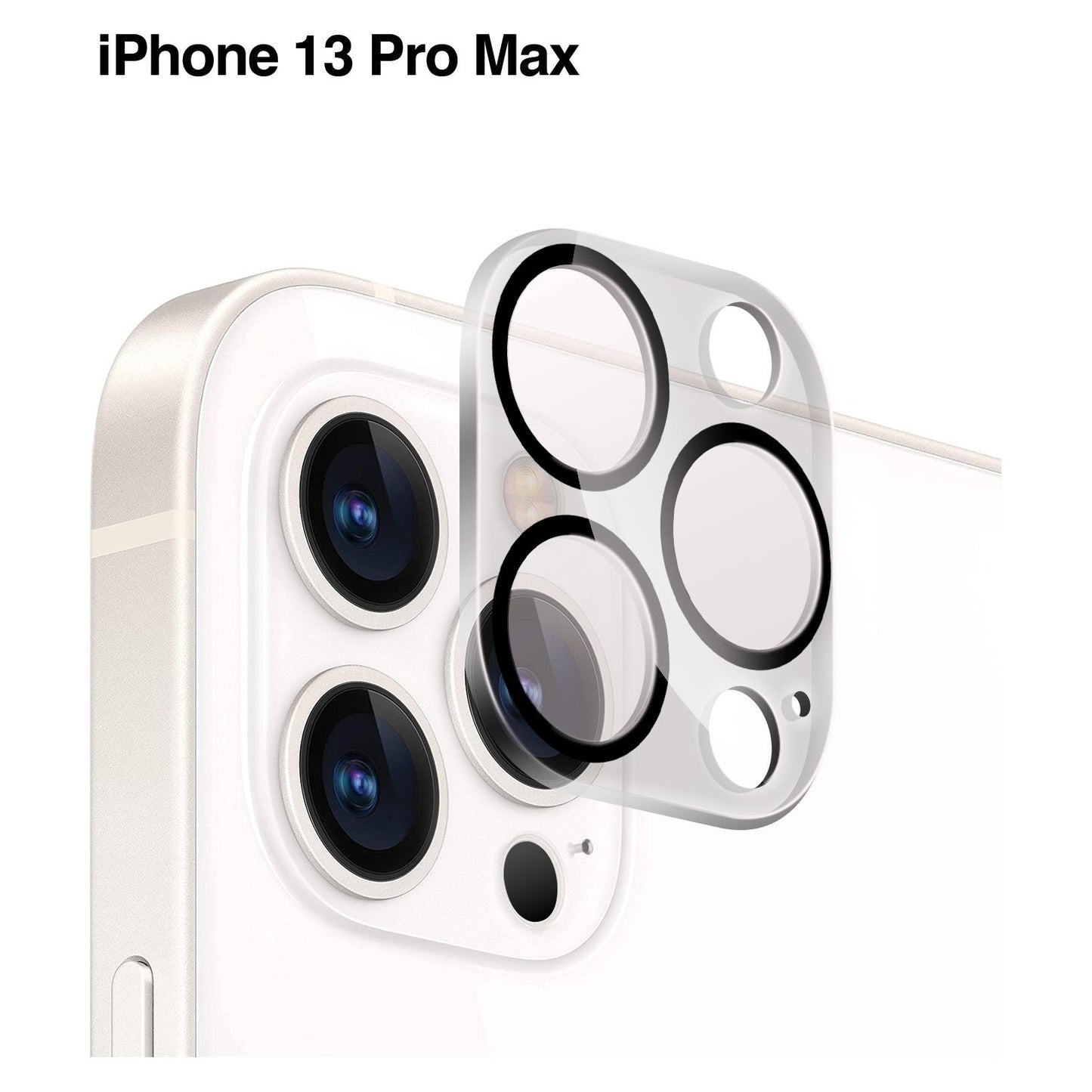Base iPhone 13 Pro Max (6.7) - Camera Lens Tempered Glass Protector