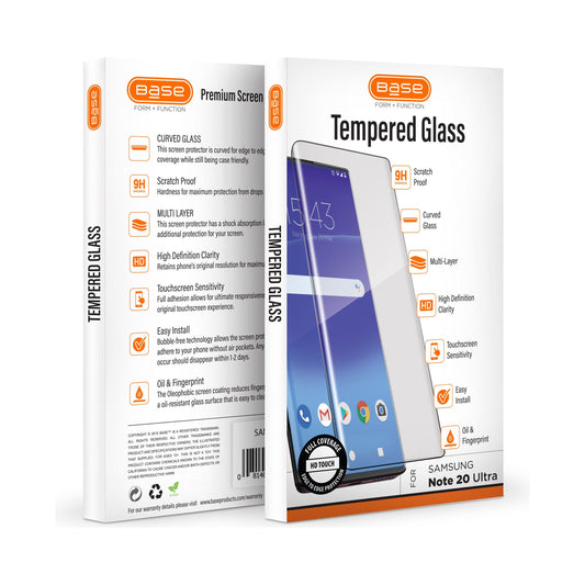 BASE PREMIUM TEMPERED GLASS SCREEN PROTECTOR FOR SAMSUNG NOTE 20 ULTRA