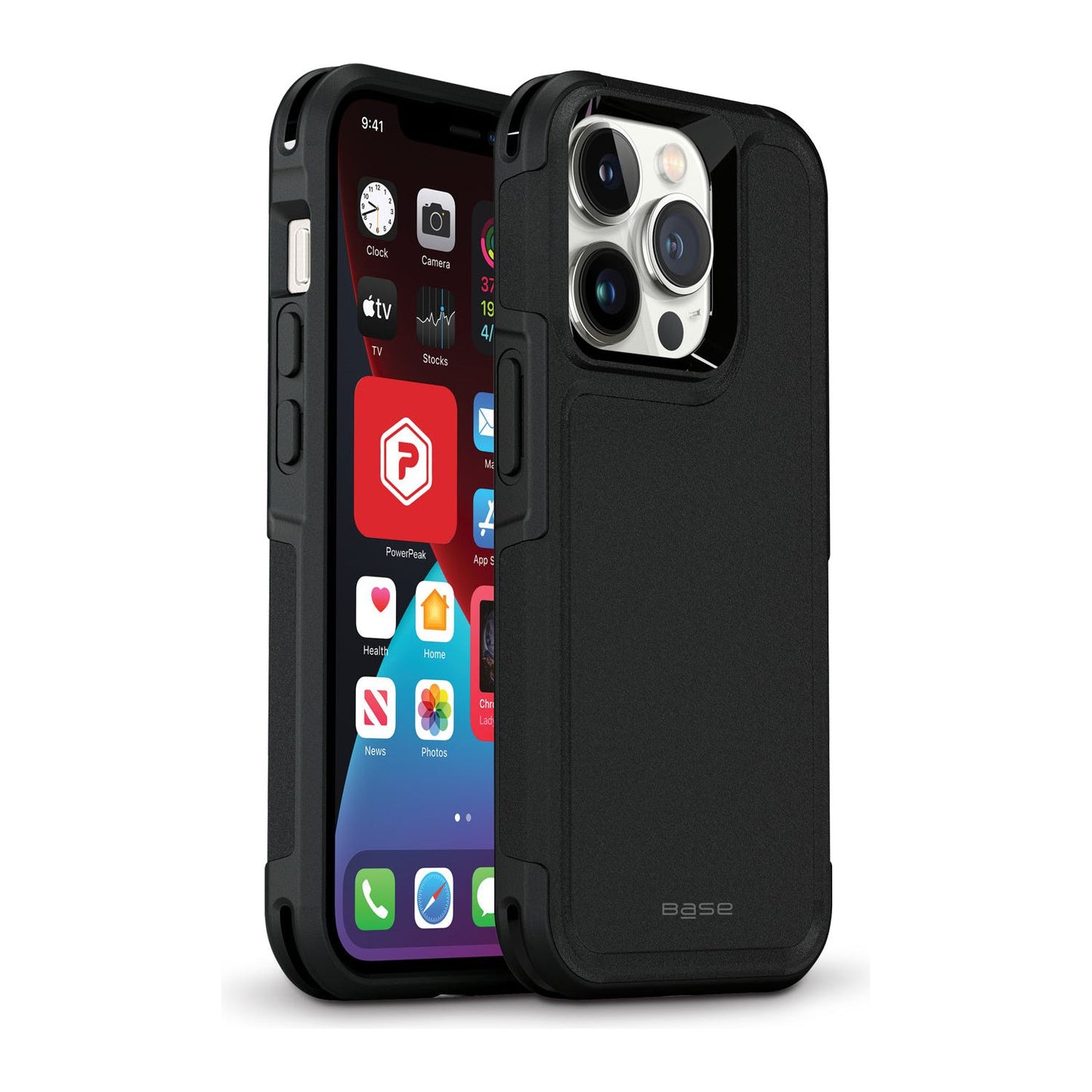 iPhone 14 PRO (6.1) - ProTech with MagSafe- Rugged Armor Protective Case - Black