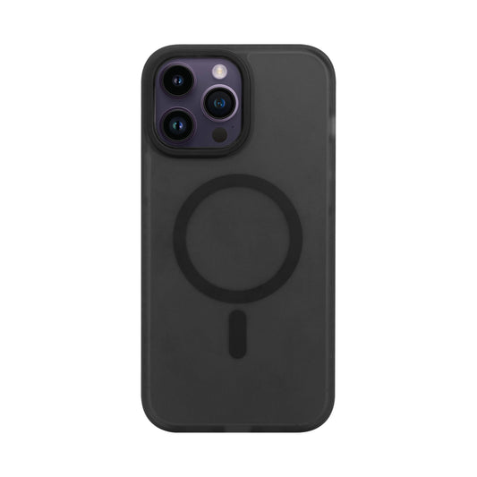 Base IPhone 15 Pro Max (6.7) - DuoHybrid MagSafe Compatible- Reinforced Protective Case - Black