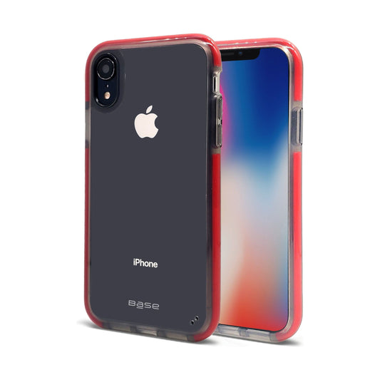 Base BORDERLINE - Dual Border Impact protection For iPhone XR - Red