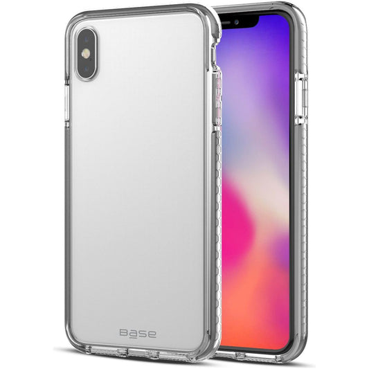 Base BORDERLINE - DUAL BORDER IMPACT PROTECTION FOR iPhone X Max - GREY