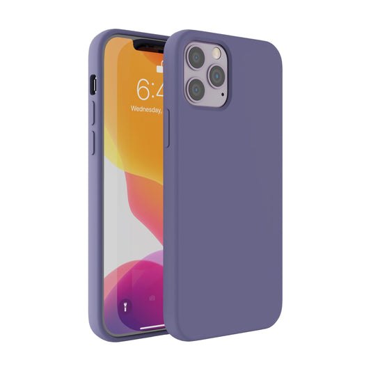 BASE LIQUID SILICONE GEL/RUBBER CASE IPHONE 12 MINI (5.4) - PURPLE