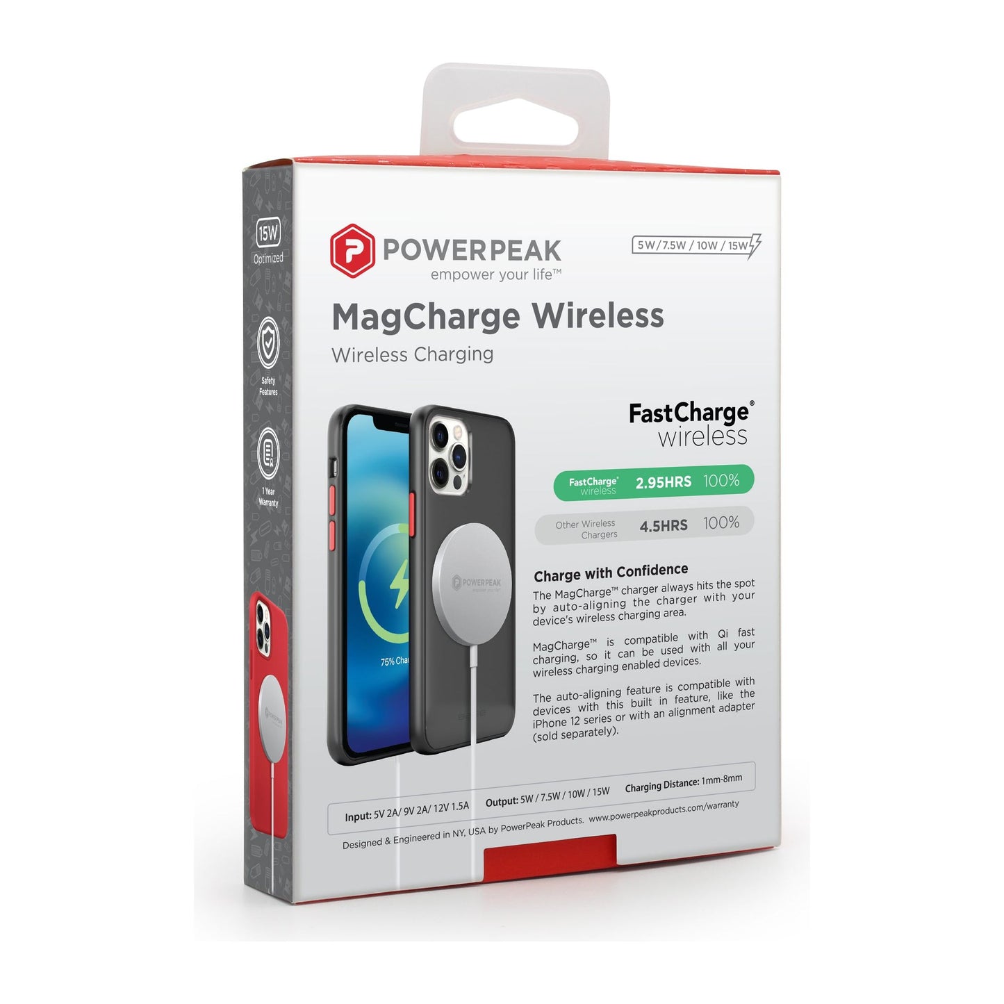 PowerPeak Fast Charge MagSafe Charger 18W