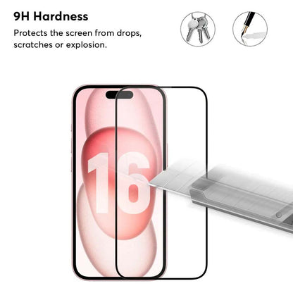 2.5 D Tempered Glass iPhone 16 Pro Max