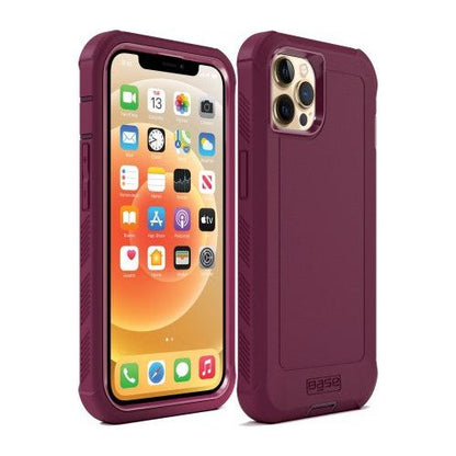 IPHONE 14 PRO MAX (6.7) - BOULDER - HEAVY-DUTY CO-MOLDED RUGGED PROTECTIVE CASE - PINK