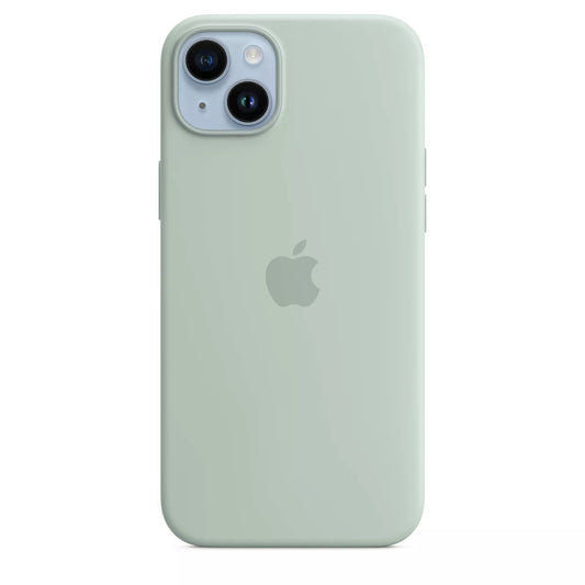 iPHONE 14 Plus - Silicone Case - Green Water