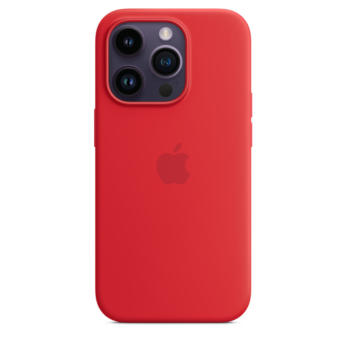 iPHONE 14 PRO MAX (6.7) - Silicone Case - Red