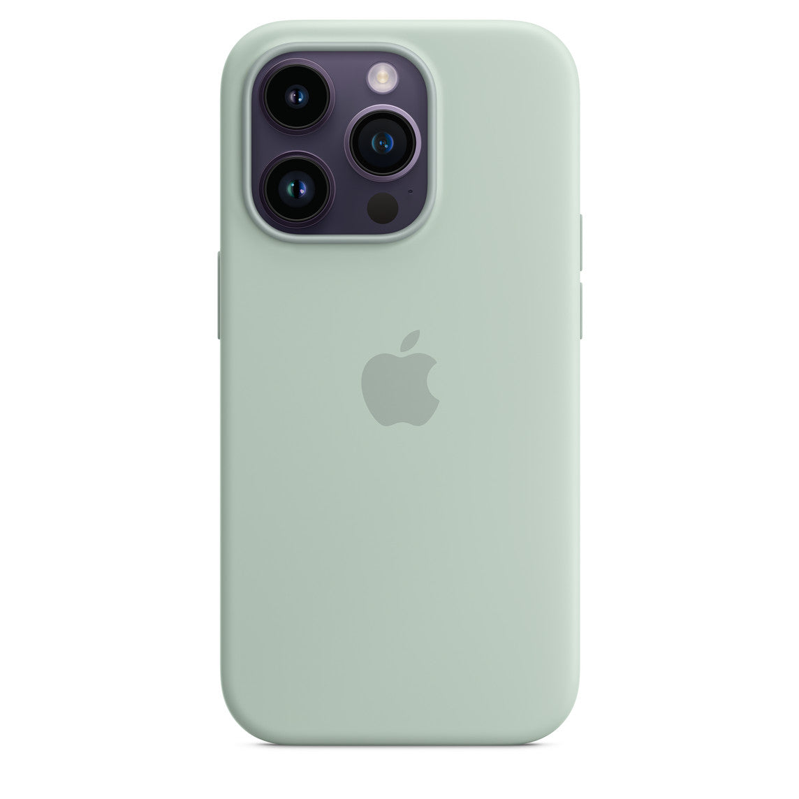 iPHONE 14 PRO - Silicone Case Green Blue