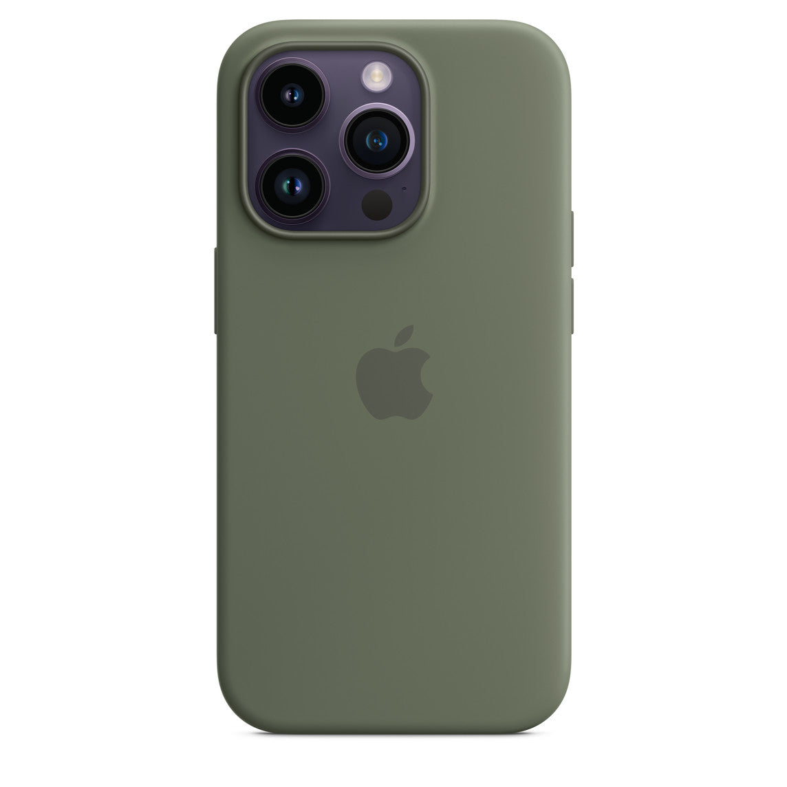 iPHONE 14 PRO - Silicone Case Green