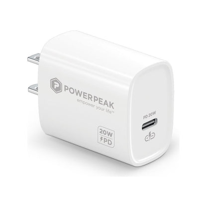 POWERPEAK 20W USB-C POWER ADAPTER PD