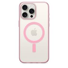 Base Iphone 15 Pro Max (6.7) DuoHybrid MagSafe Compatible- protective Case Pink