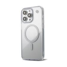 Base Iphone 15 Pro Max (6.7) Sparklelibne Light MagSafe Compatible- Case Silver