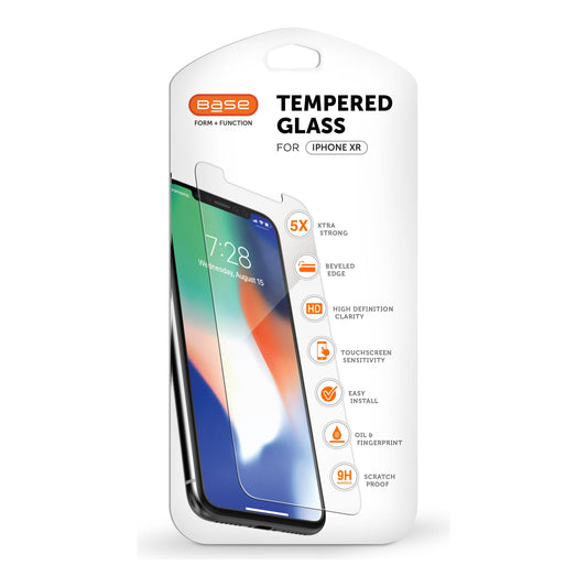 Base Premium  Tempered Glass Screen Protector for iPhone XR / 11 {6.1}